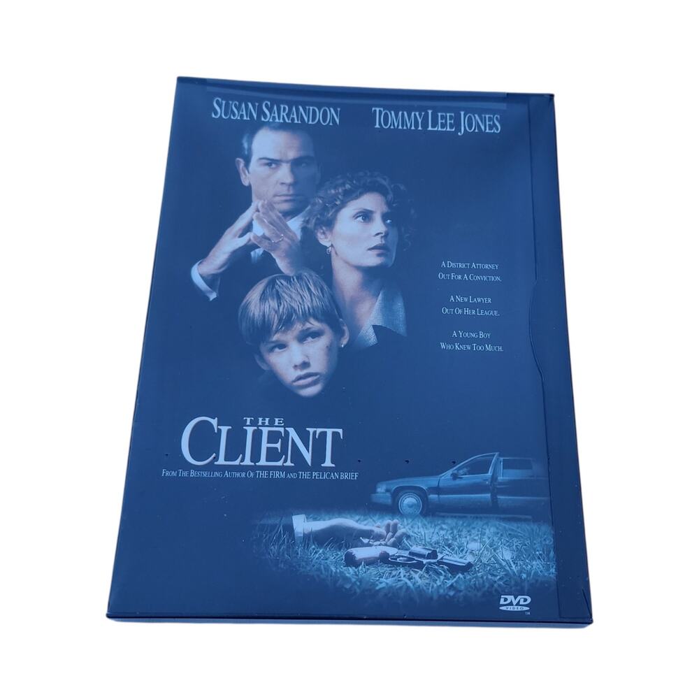 The Client DVD 1997 Snap Case New Sealed Susan Sarandon Tommy Lee Jones